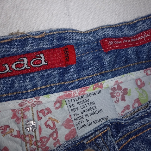 JEANS S 28 Jeans Denim Shorts Lot of 3 Aero Mudd Angels - Picture 4 of 5